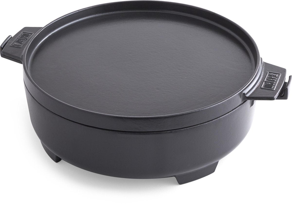 Weber dutch oven duo - zwart