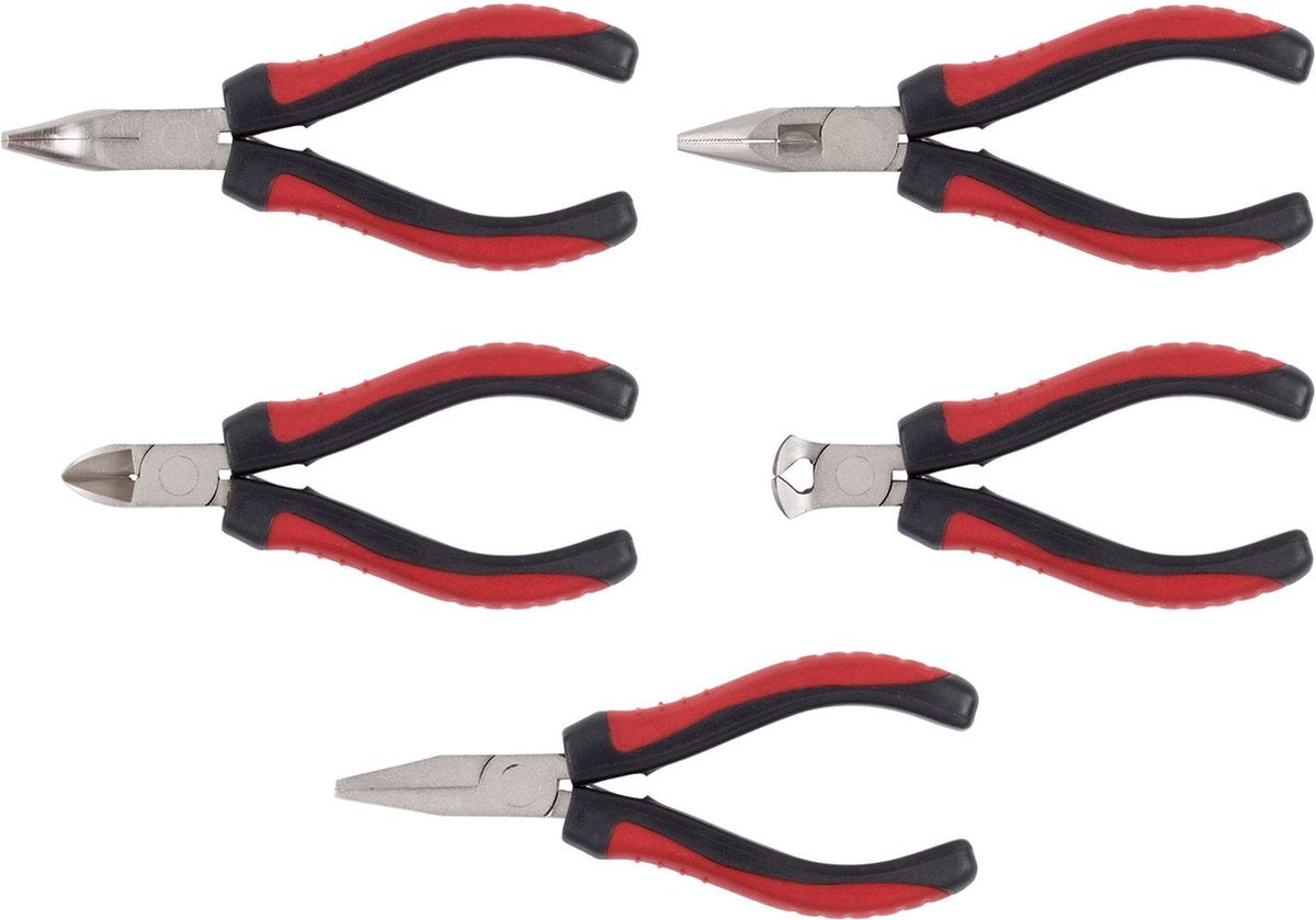 Kreator krt613006 mini tangen set - 5 delig