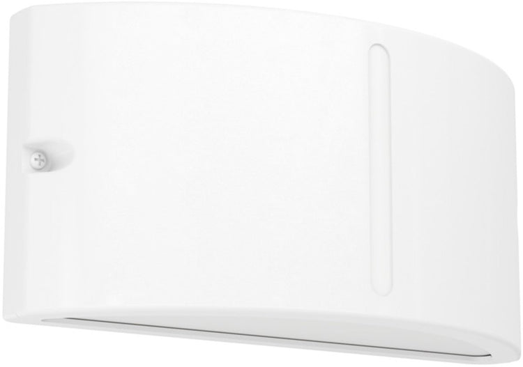 Eglo poggiarello wandlamp buiten - e14 - 22 cm - wit