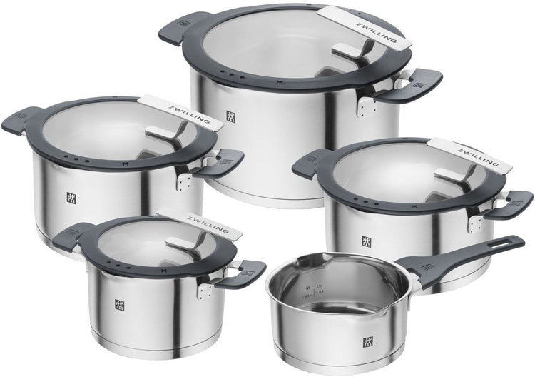 Zwilling simplify pannenset rvs 5-delig