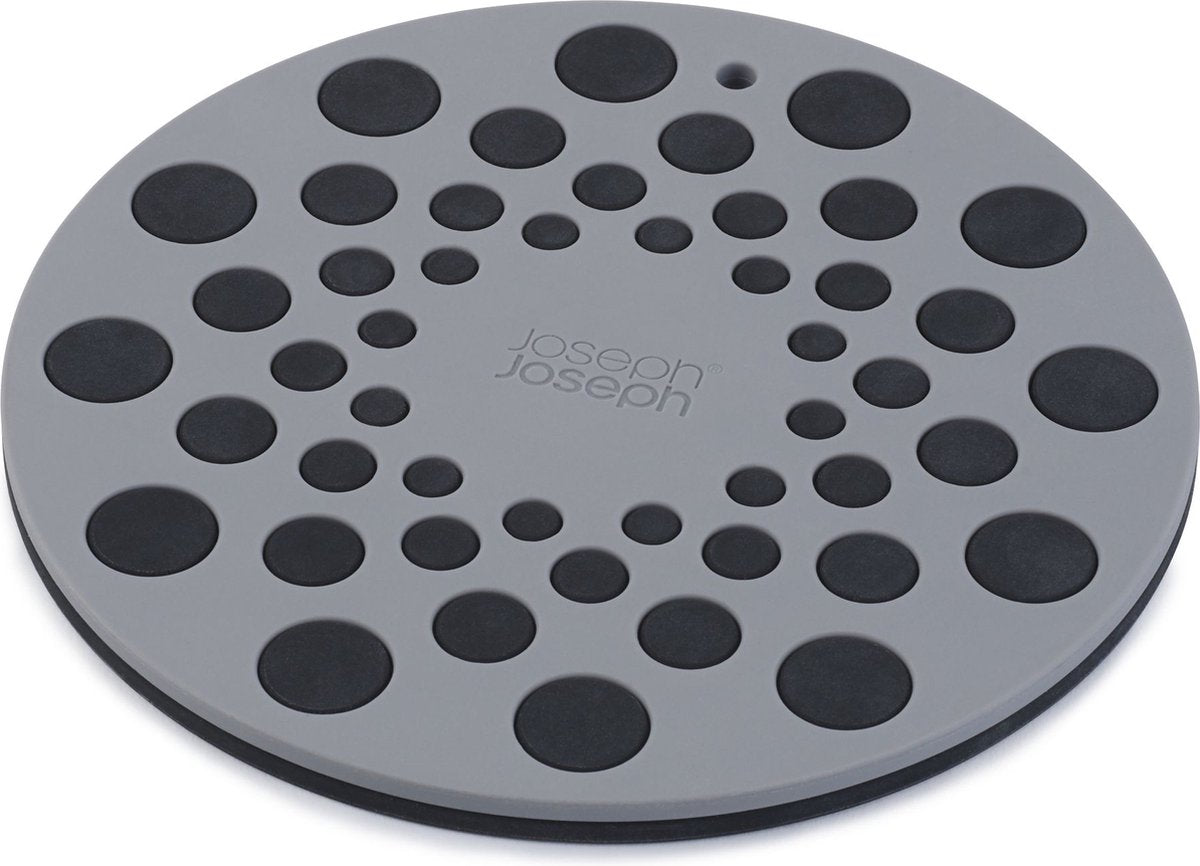Joseph joseph - spot-on onderzetter set van 2 stuks - siliconen - grijs