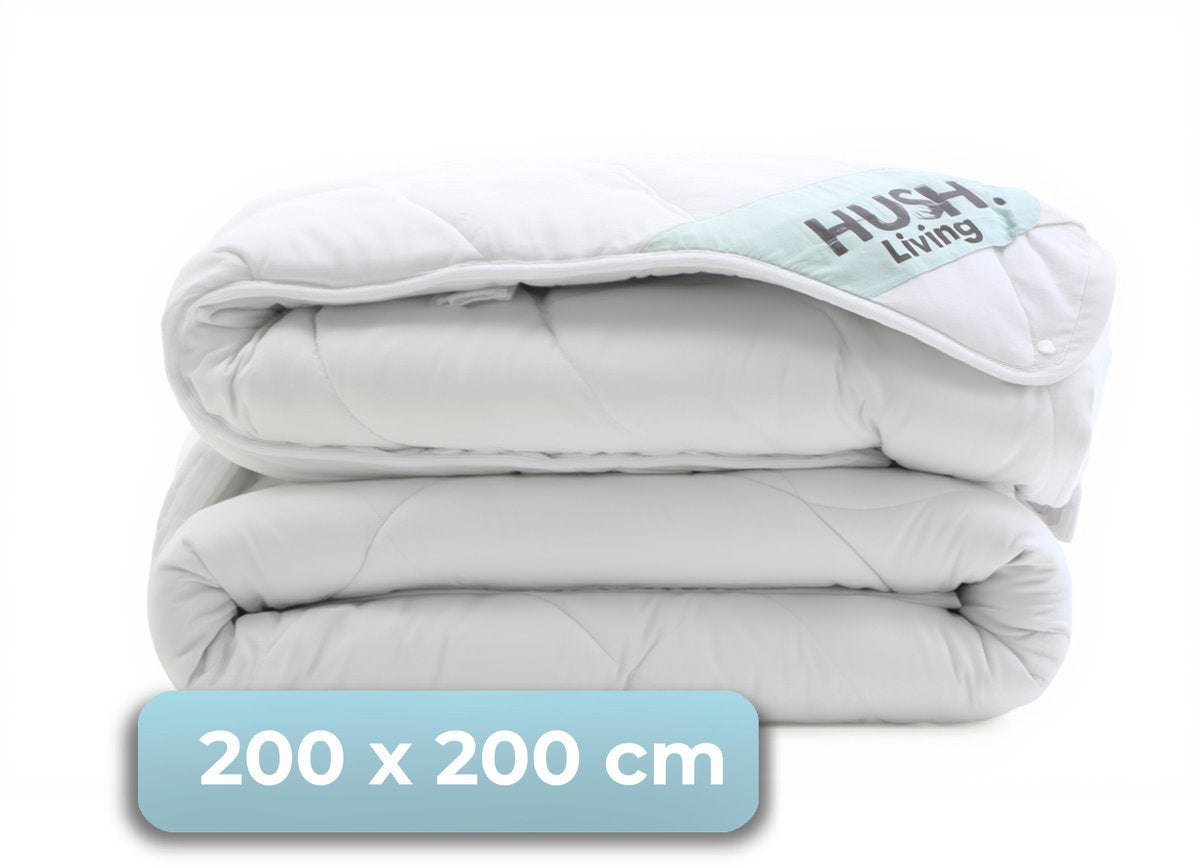 Hush. living hush living 4-seizoenen dekbed 200x200 cm - tweepersoons - 200 + 300 gsm - warm, ademend en lichtgewicht