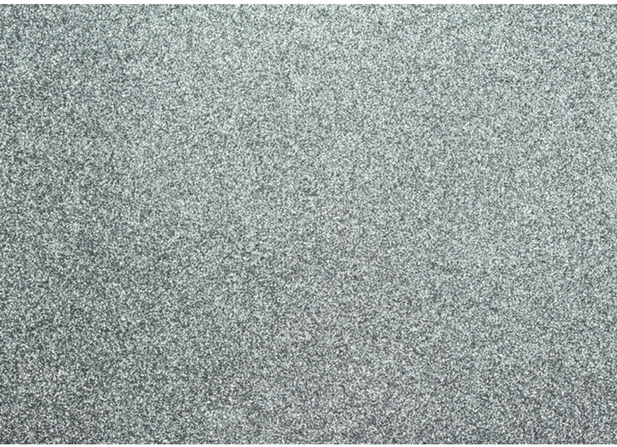Kangaro glitterkarton - platinum grijs - 50x70cm - pak 10 vel