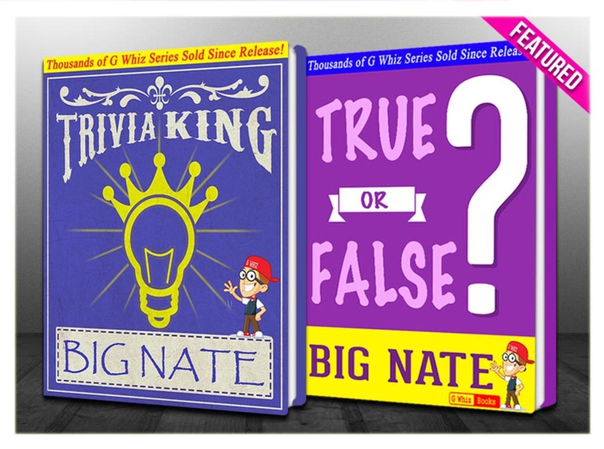 Gwhizbooks.com - big nate - true or false? trivia king!