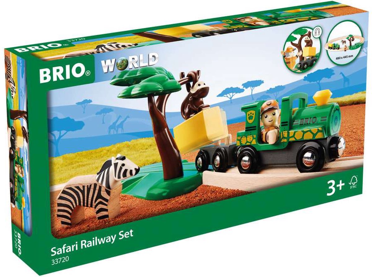 Brio treinset safari - 33720