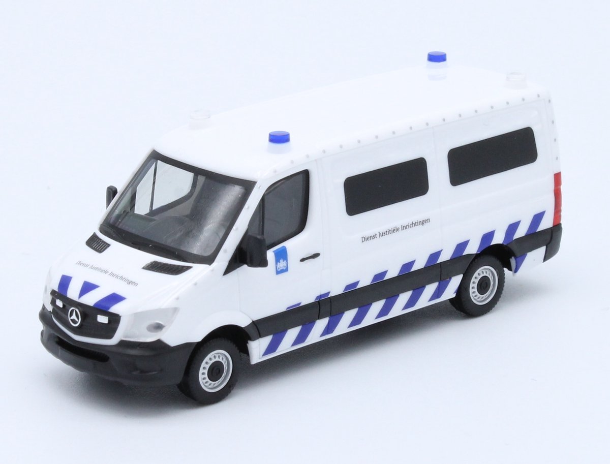 Herpa mercedes benz sprinter dienst justitiële inrichtingen 1:87