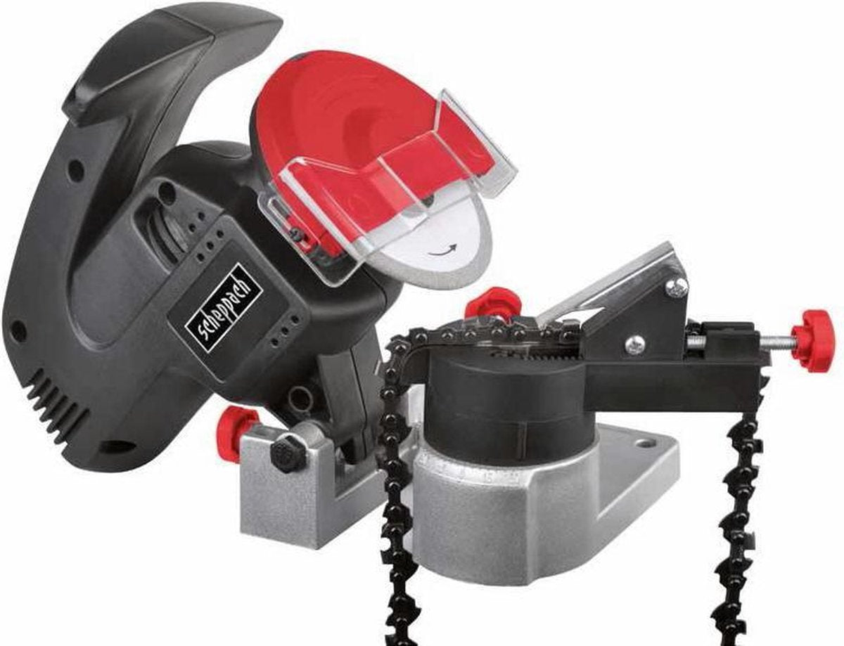 Scheppach kettingzaagslijper ks1200 - 220w - ø100 mm