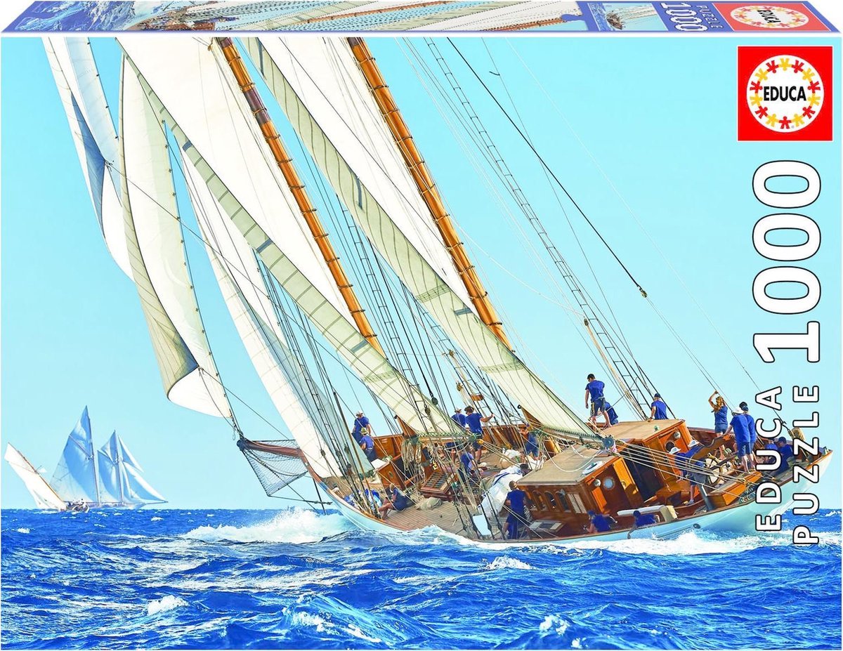 Educa legpuzzel - zeiljacht - puzzel - 1000 stukjes