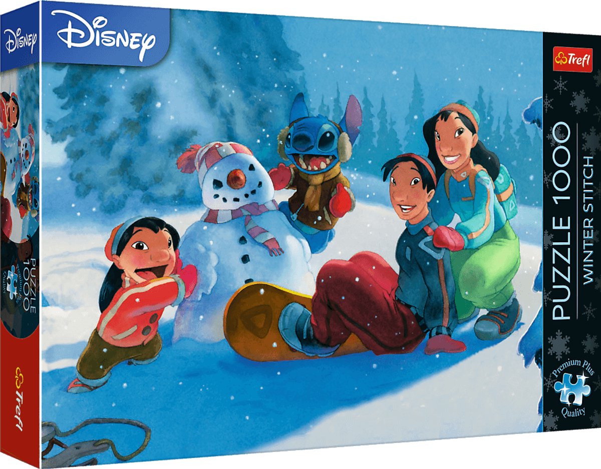 Trefl puzzle 1000 pièces - stukjes xmas stitch clubs