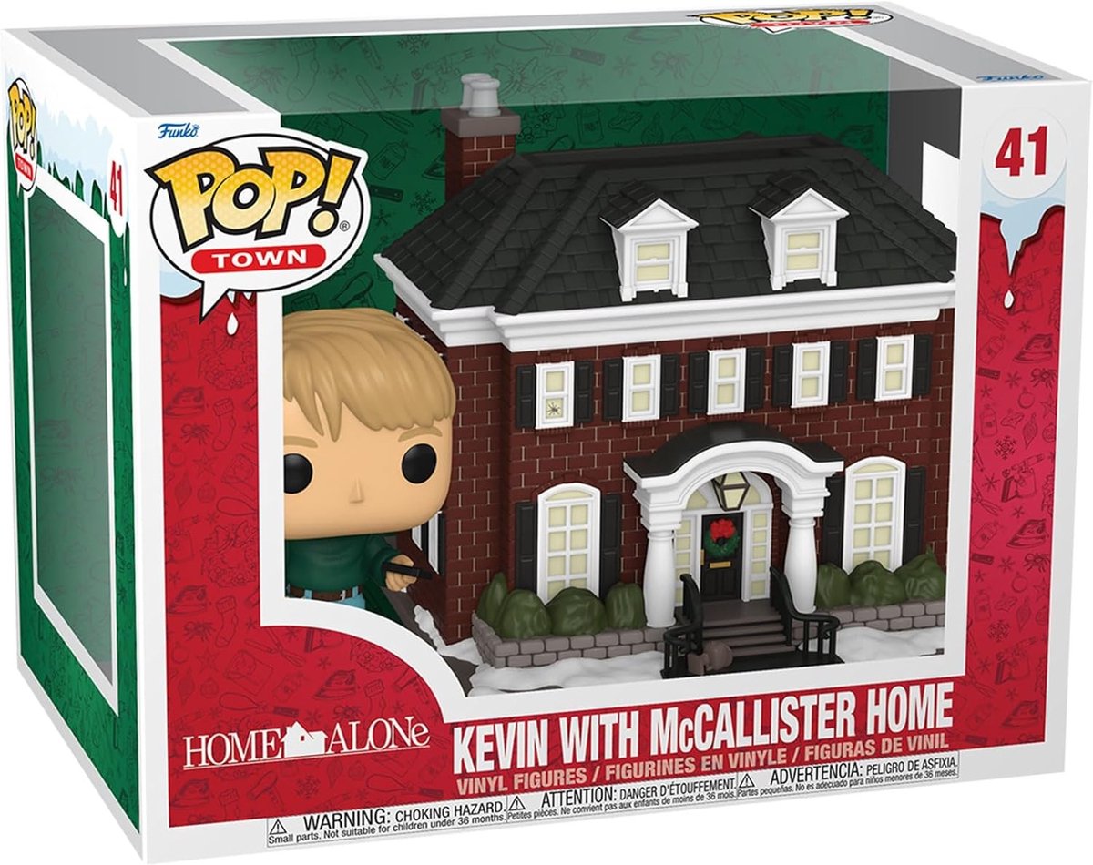 Funko pop town: kevin with mccallister home pop #41