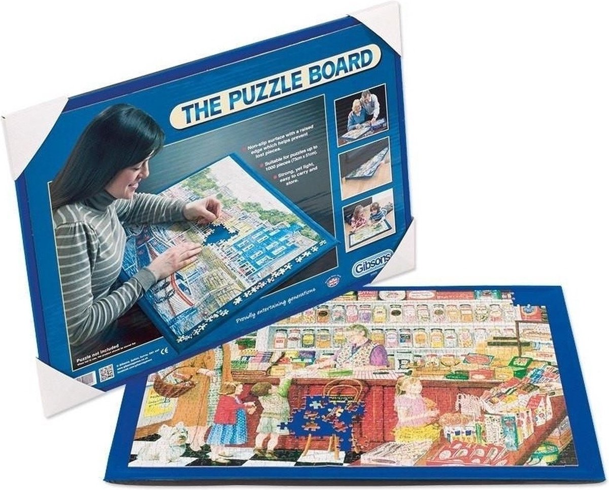 Gibsons puzzel opbergbord - puzzelbord - voor puzzels tot 1000st.(the puzzle board)