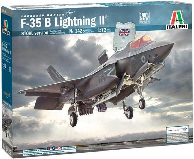 Italeri f-35b lightning ii stovl - modelbouwpakket vliegtuigen 1:72