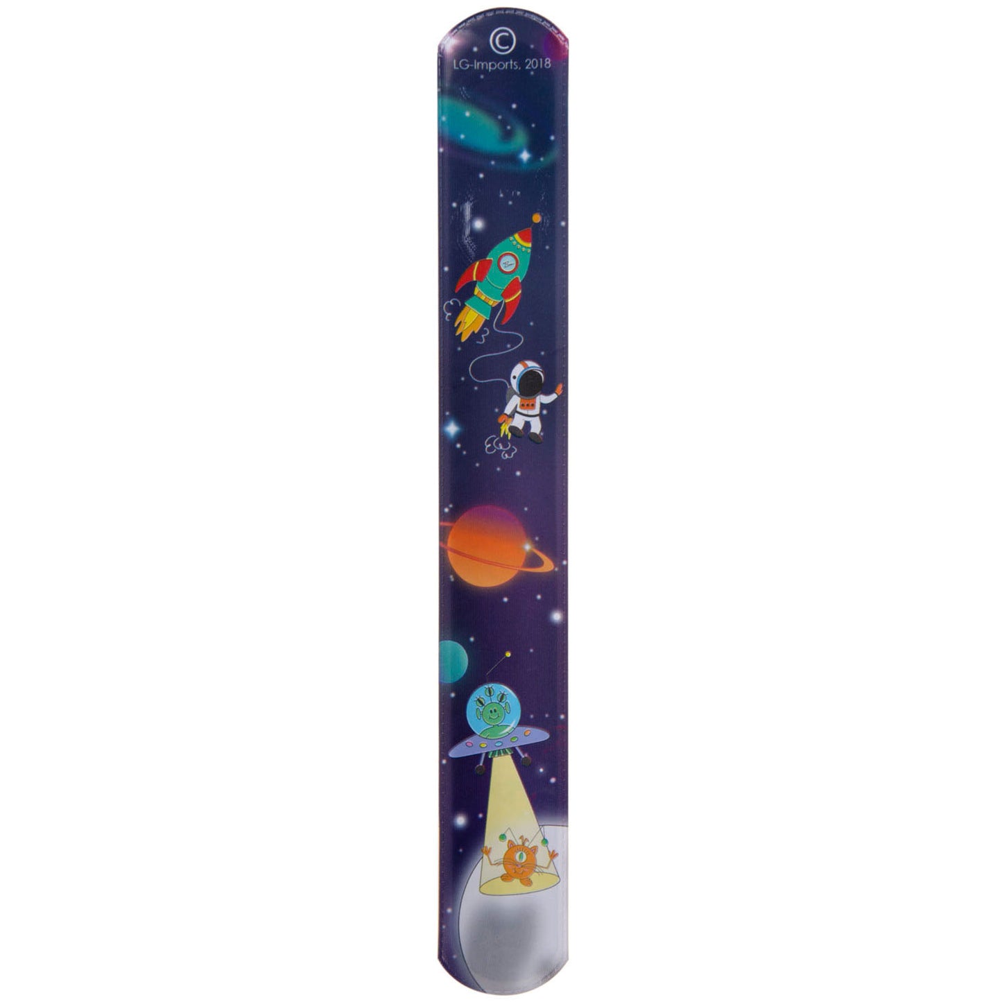 Duckiez klaparmband ruimtevaart