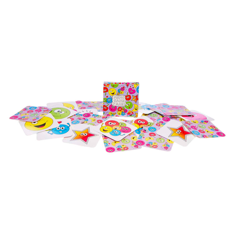 Duckiez mini memospel lachgezicht, 28 kaarten