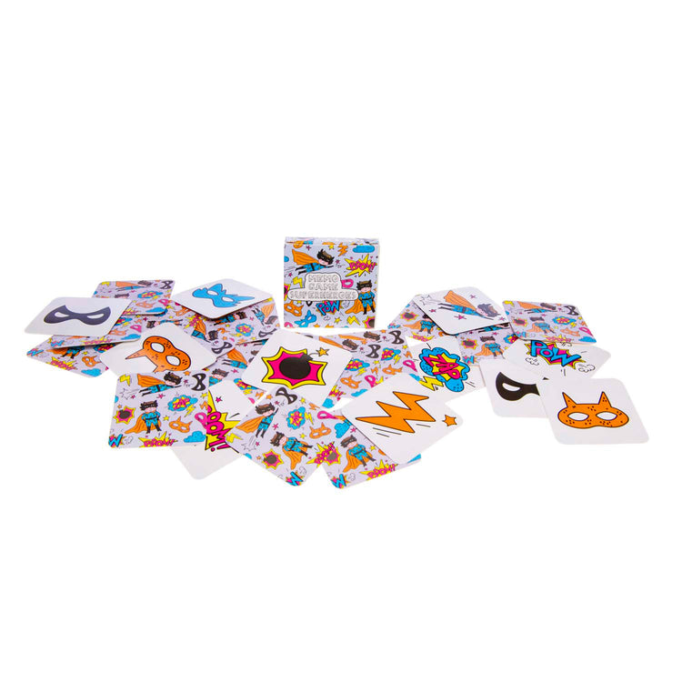 Duckiez mini memospel superhelden, 28 kaarten