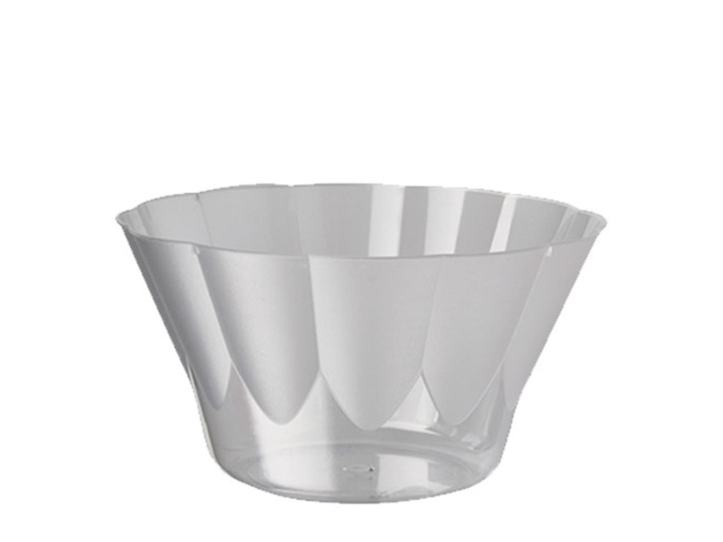 Papstar dessertschalen, ps rond 400 ml ø 12 cm â· 7 cm glashelder 20 stuks