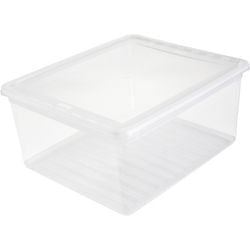 Opbergbak keeeper 10577 18 l transparant