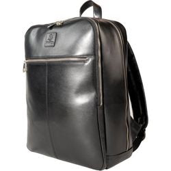 Exacompta exactive rugzak 30 x 14 x 40 cm leer zwart