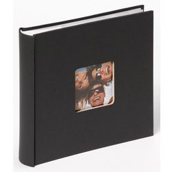 Fotoalbum walther design me-110-b zwart papier