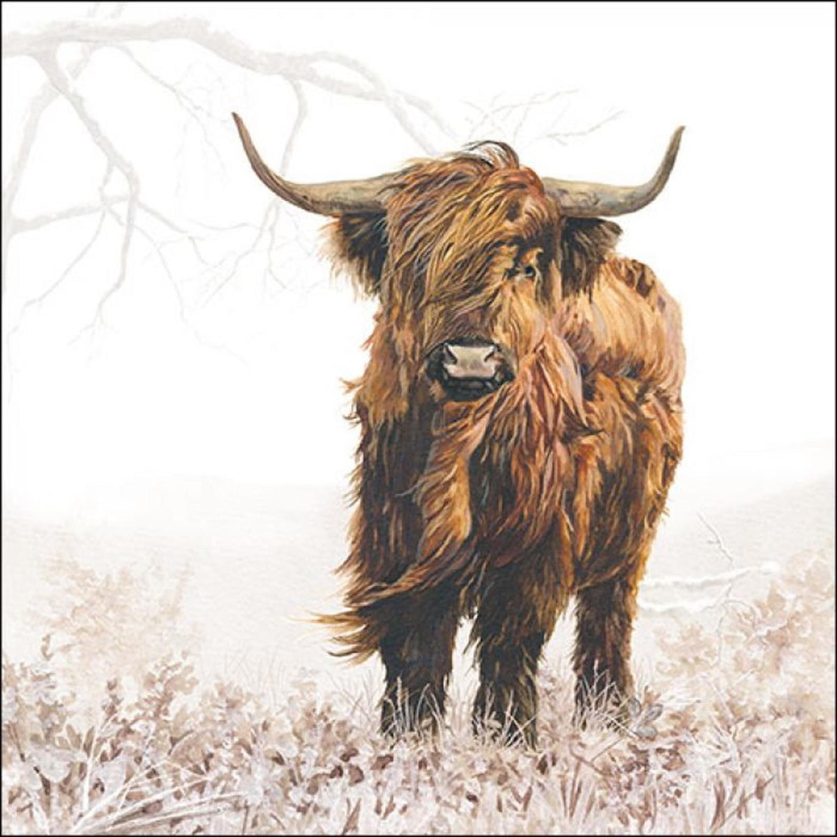 Ambiente servet 33cm highlander 20 stuks