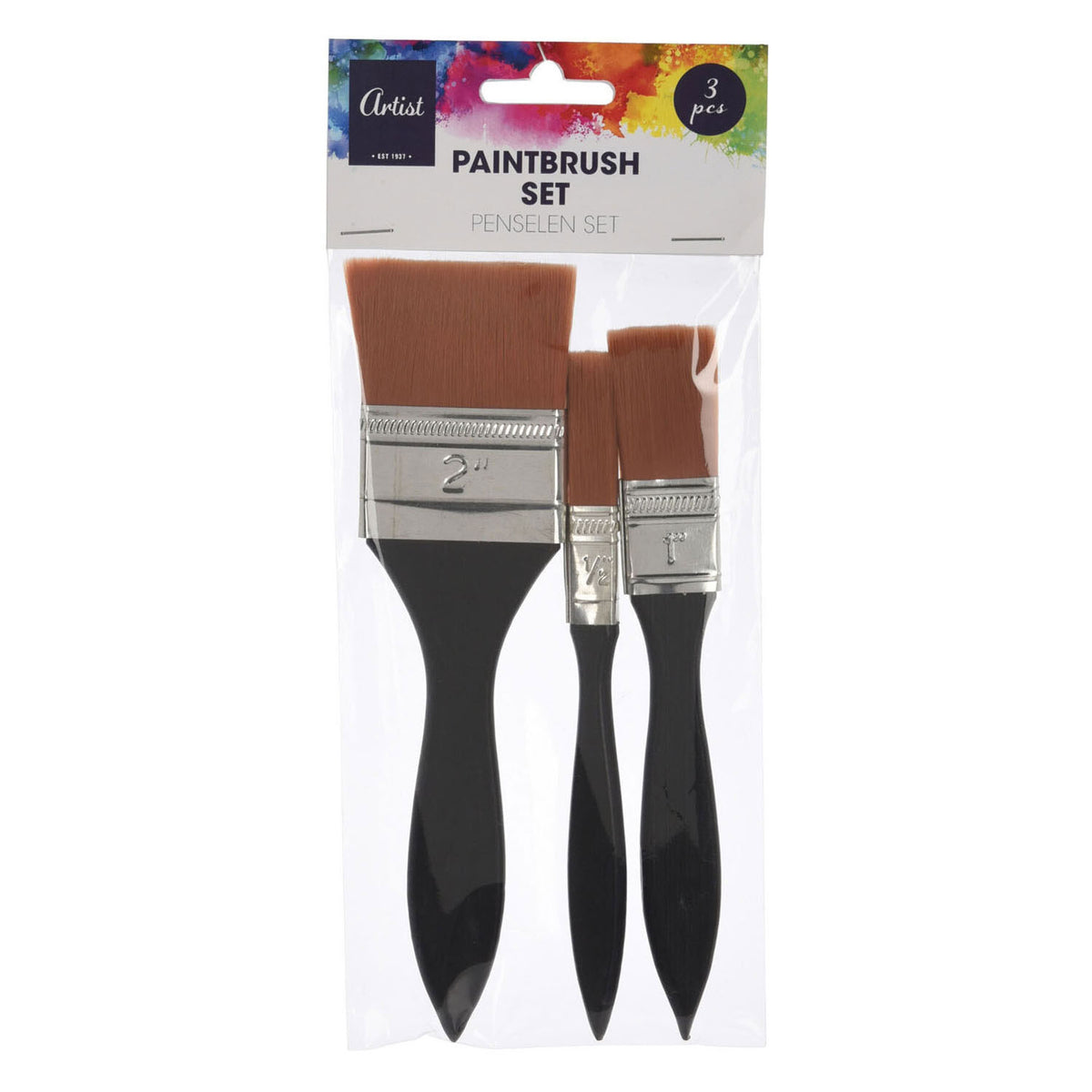 Penselen set, 3st.