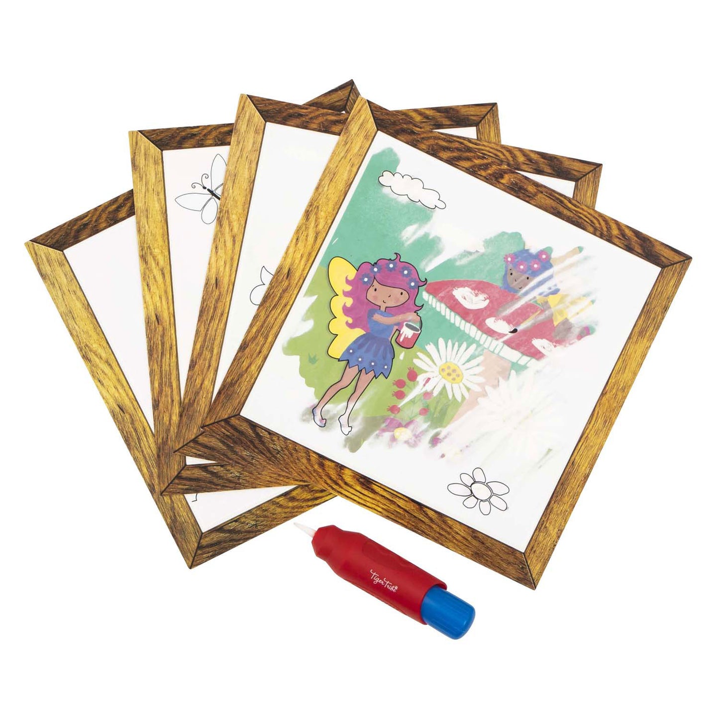Tiger tribe | magic painting world - magische feeëntuin