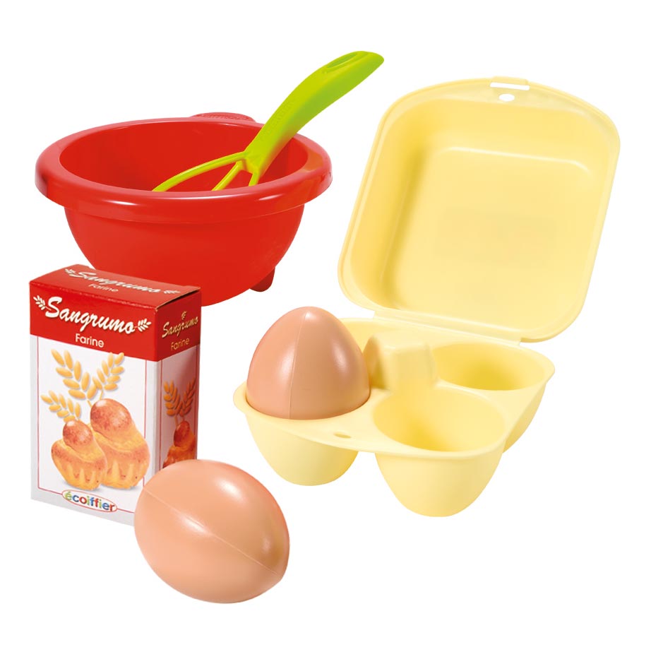 Ecoiffier 100% Chef Wafelijzer, 22dlg.