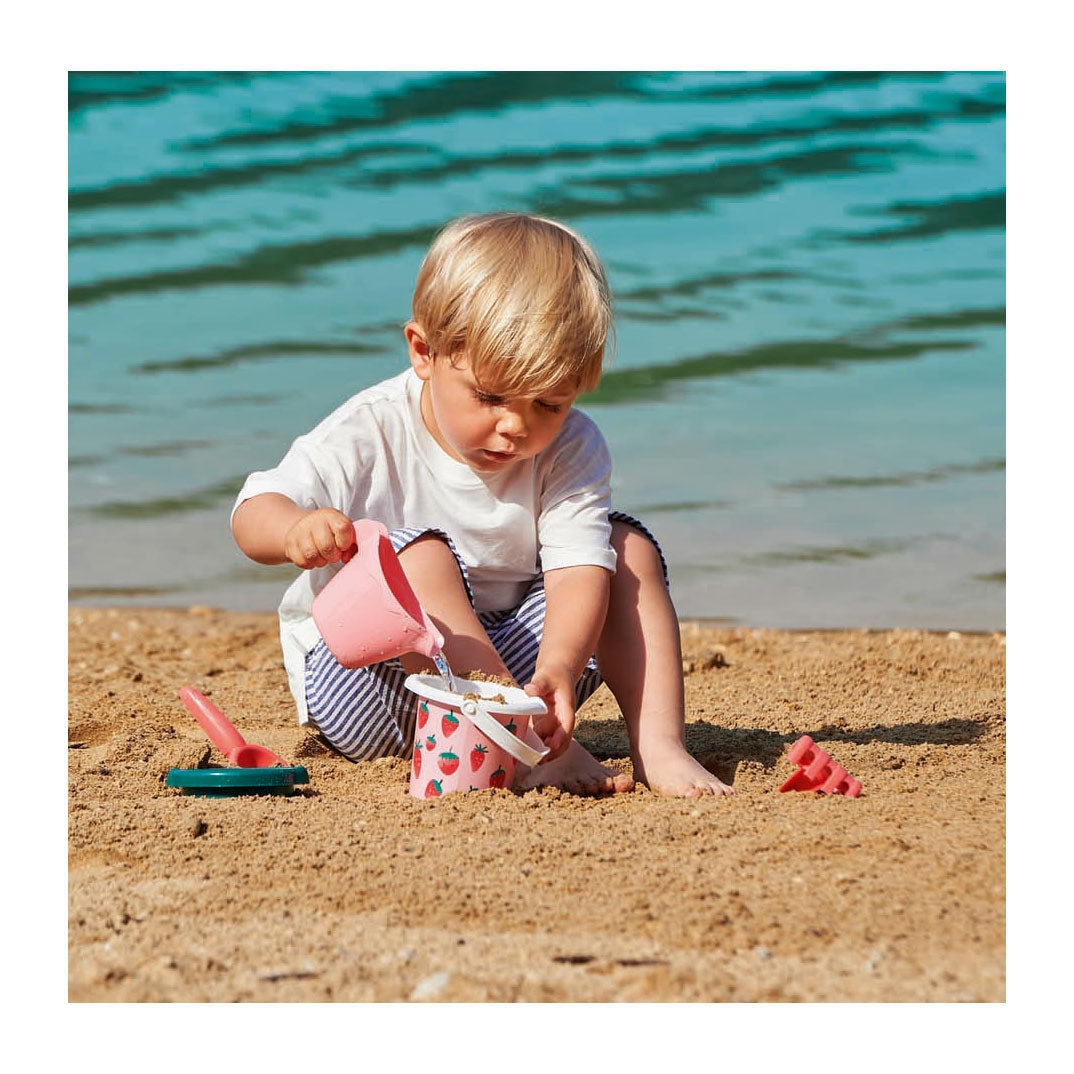 Écoiffier ecoiffier strandset aardbei - 4dlg.