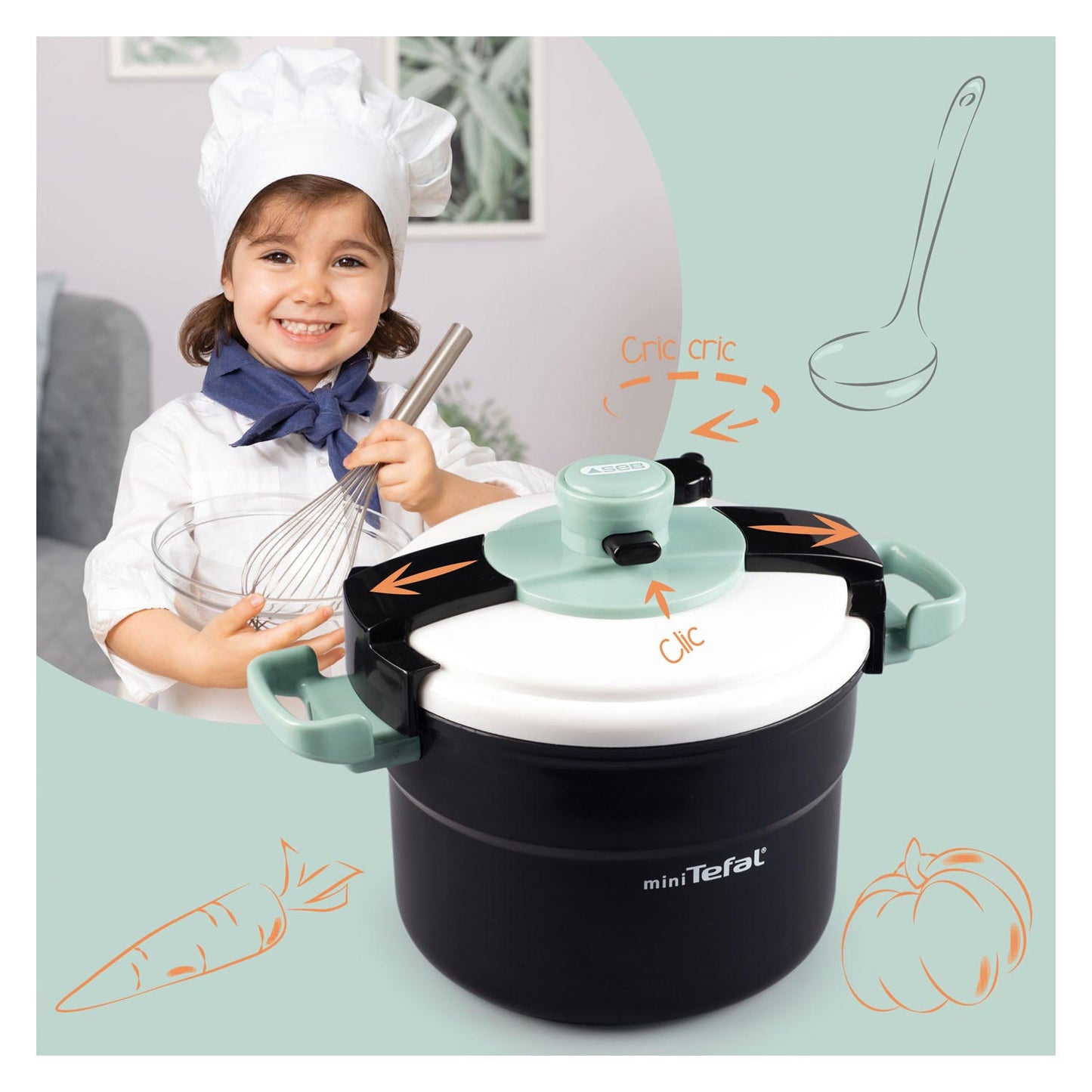 Smoby Tefal Clipso Pressure Cooker