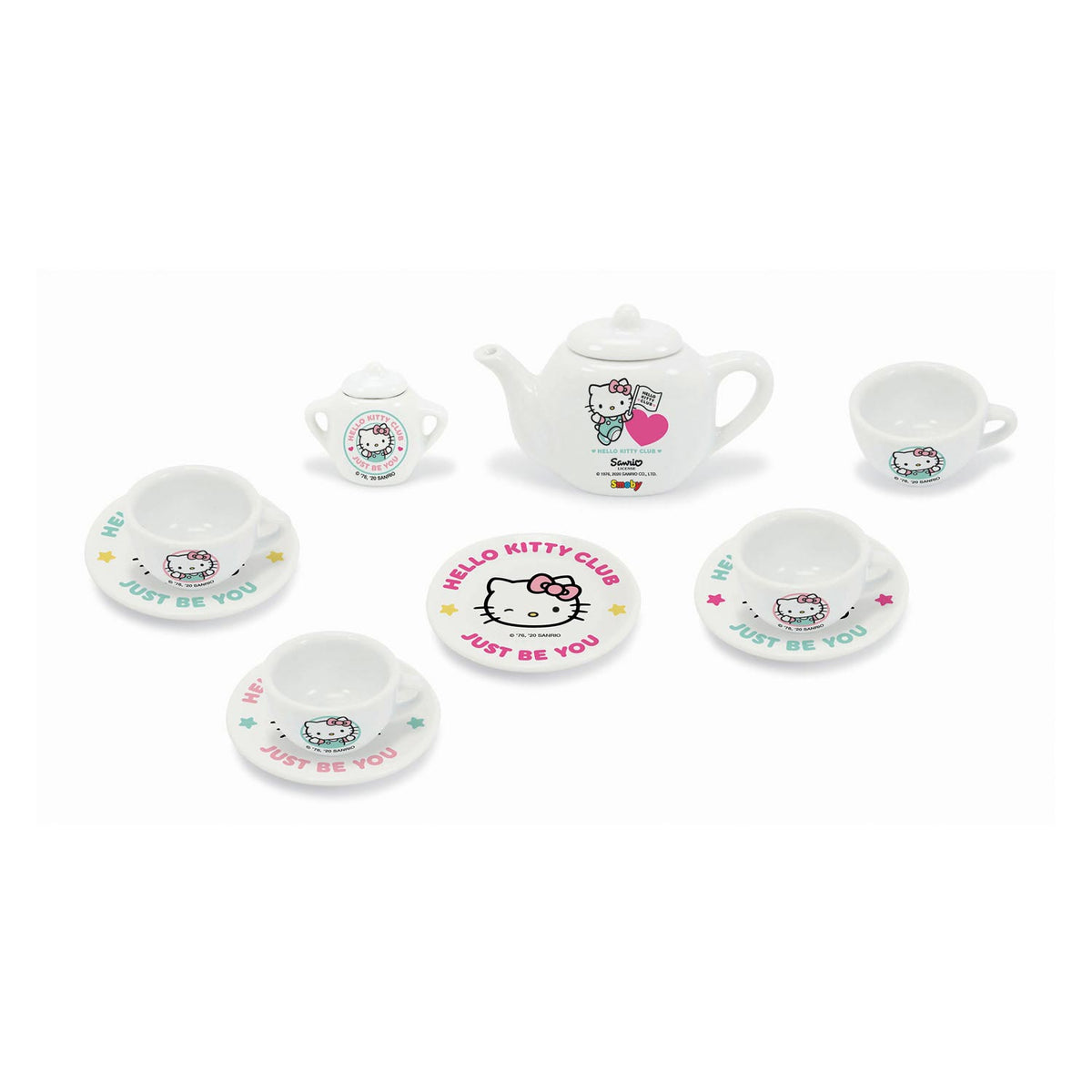 Smoby Hello Kitty Porseleinen Theeset 12dlg.