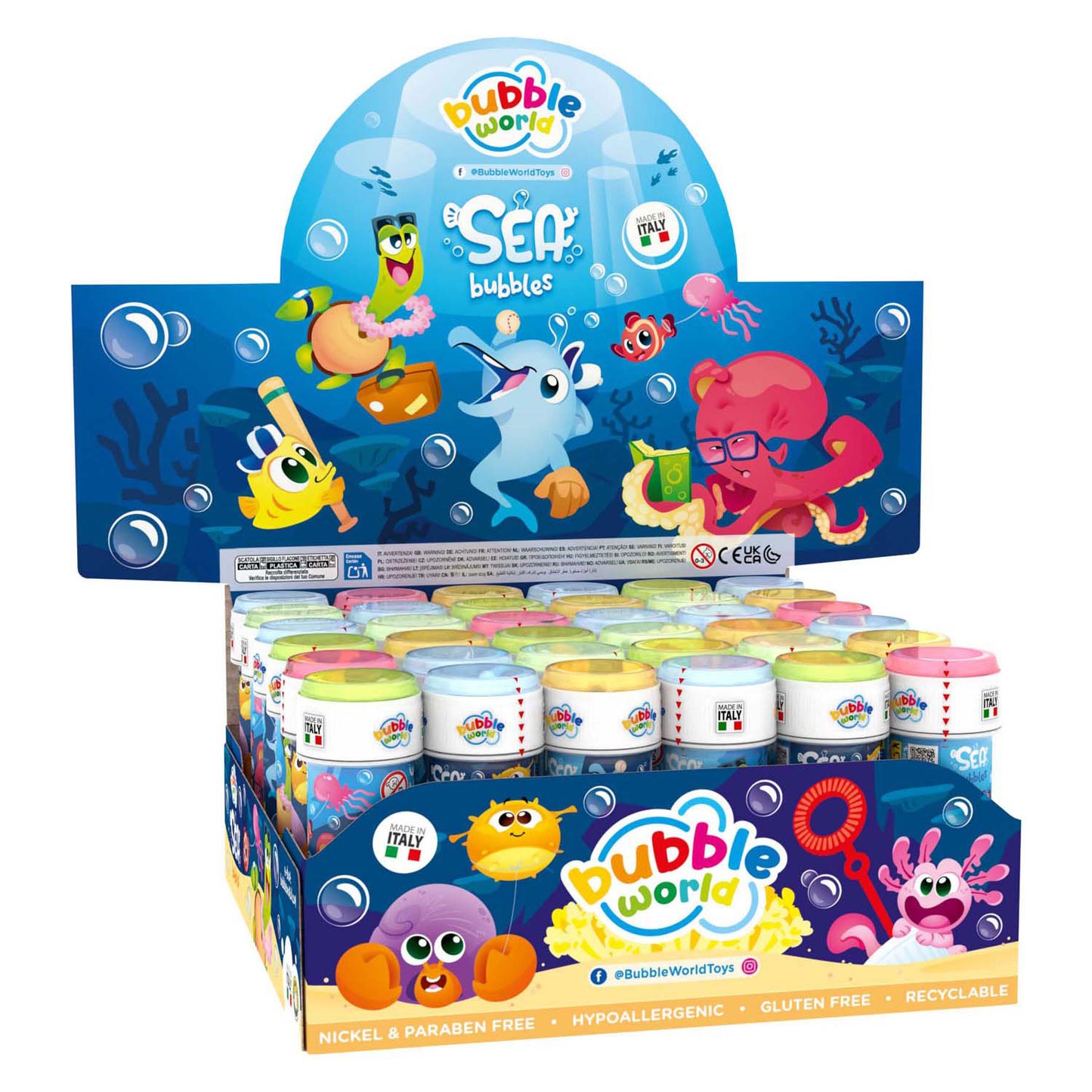 Bellenblaas zee - 36x60ml.