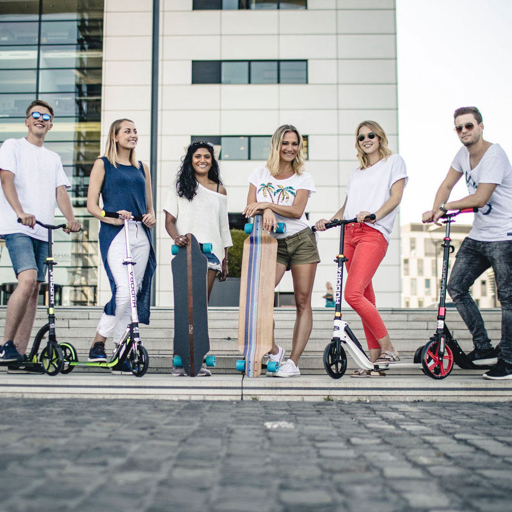 Hudora big wheel style 230 step - wit