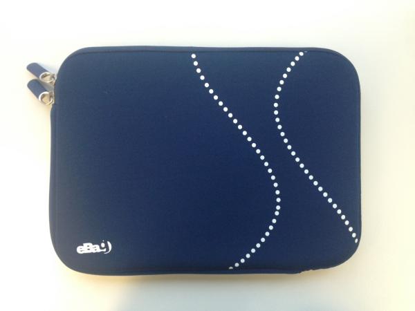Ecat 10,2 inch dot sleeve blue