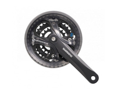 Shimano crankset crankstel acera m361 170mm 7 8 speed vierkant zwart