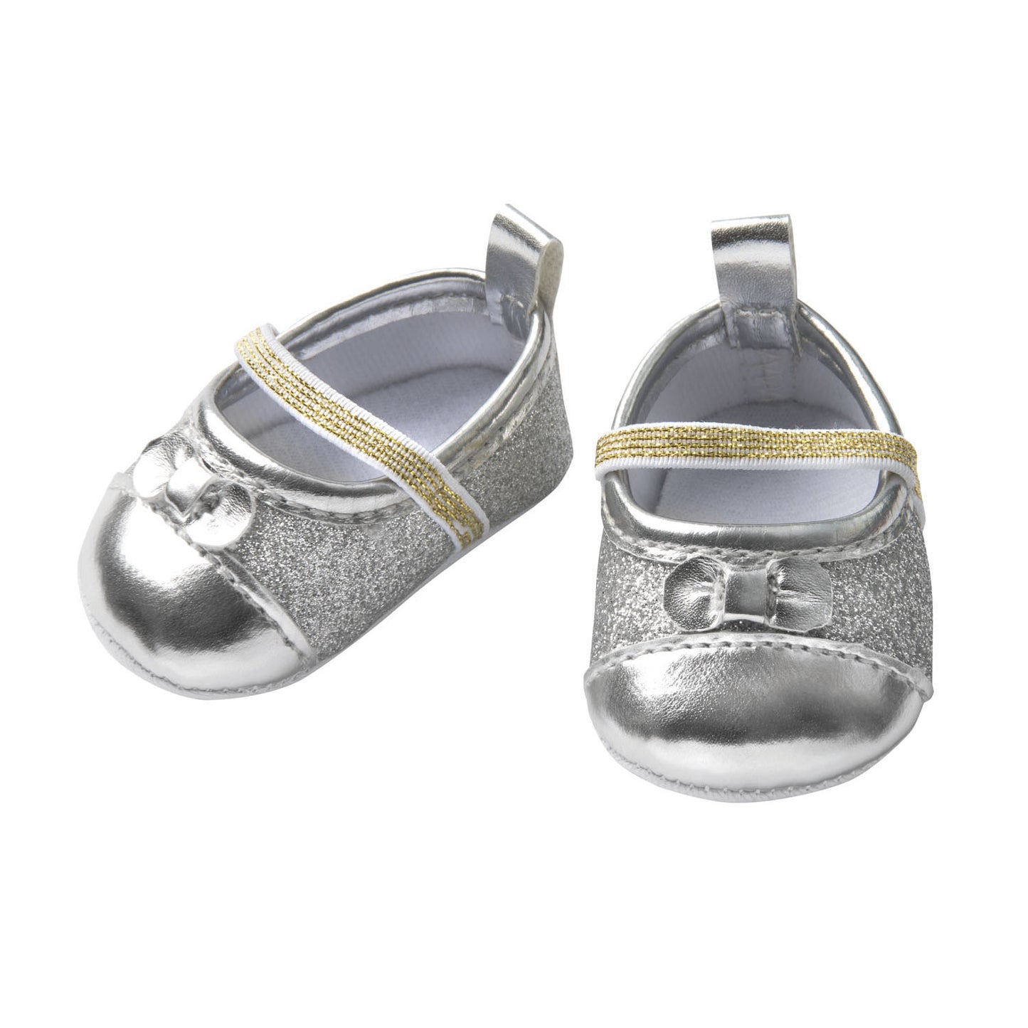 Heless poppenballerina's glitter - zilver, 38-45 cm