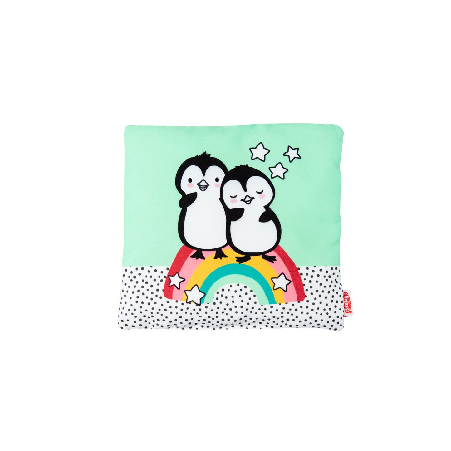 Heless poppendeken pinguin met kussen