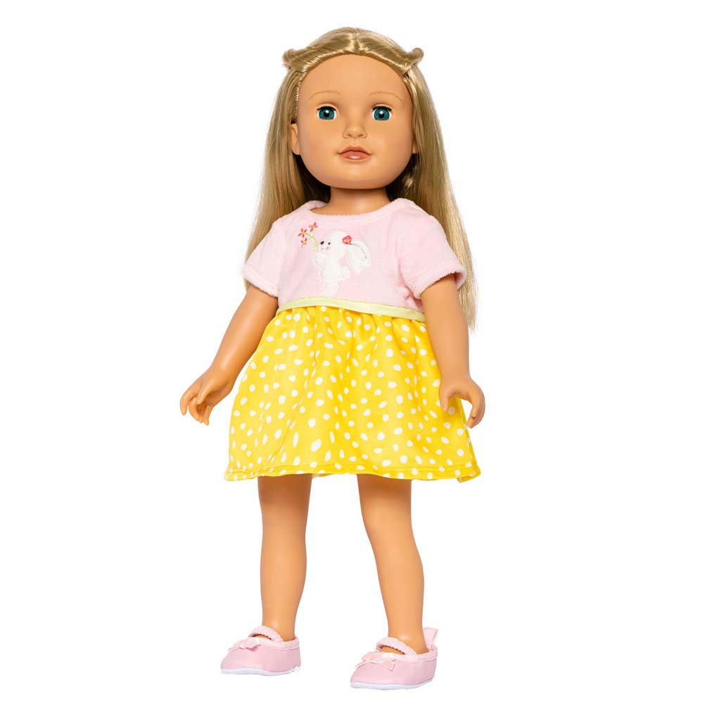 Heless poppenjurk bunny lou, 35-45 cm