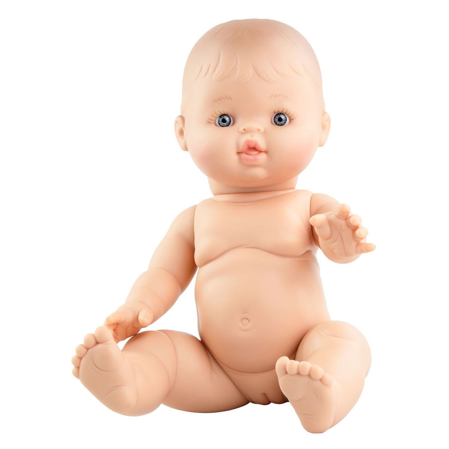 Heless meisjes babypop met gebreide romper - 34cm