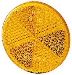 Hella reflector backlight 60mm d yellow self adhesive