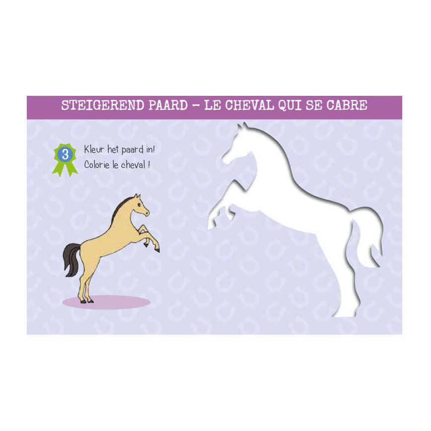 Deltas sjabloonkaarten zo teken je paarden