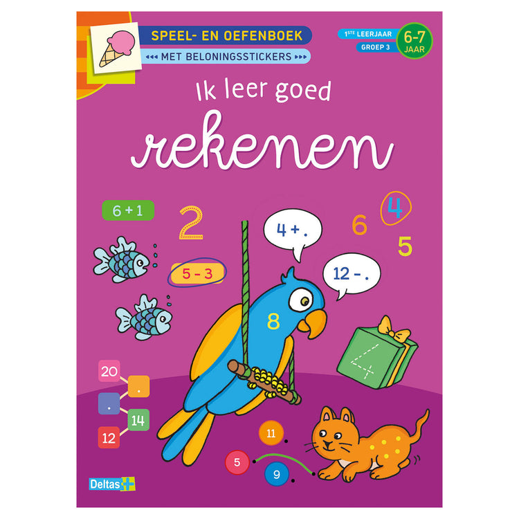 Deltas speel- en oefenboek ik leer goed rekenen (6-7 jaar)