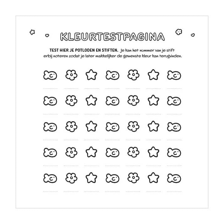 Deltas comfy cute - cozy kleurboek