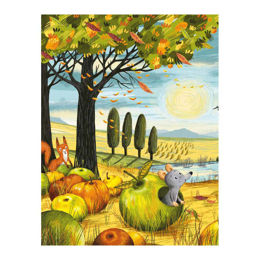 Deltas op een zonnige herfstdag