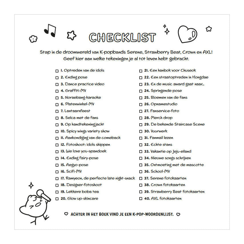 Deltas cozy k-pop - comfy kleurboek jade summer