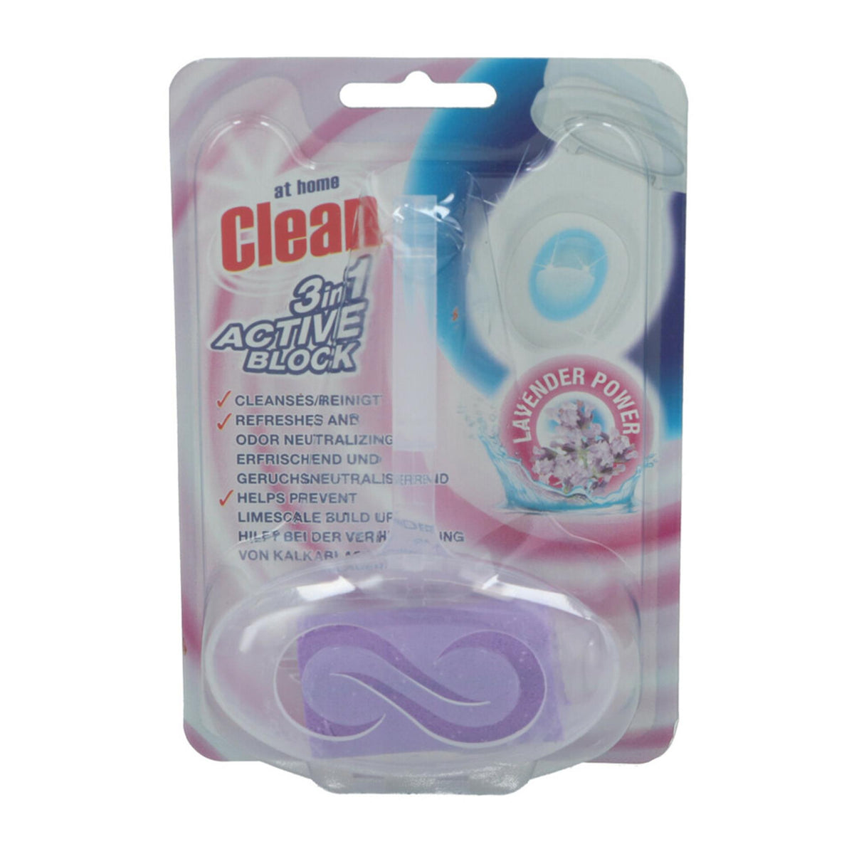 At home clean toiletblok 40gr lavendel