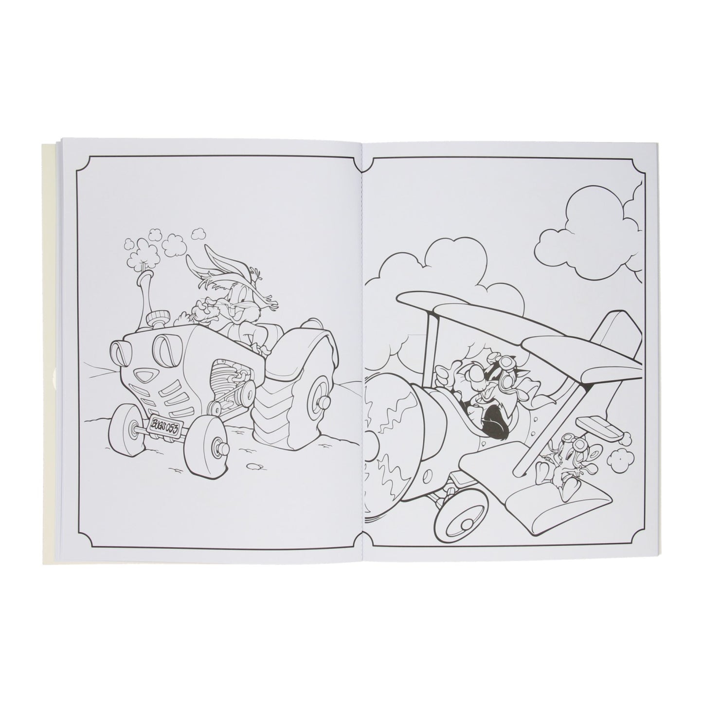 Boek specials nederland bv super color kleurboek looney tunes met potloden