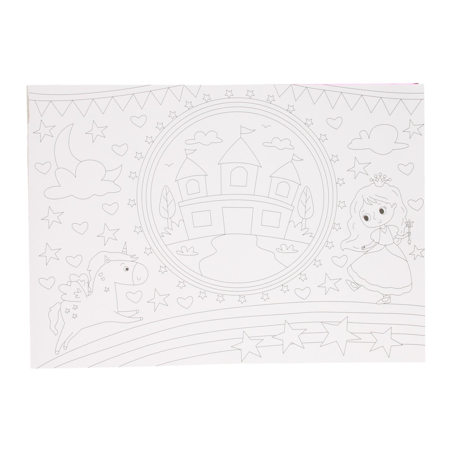 Wins holland placemat kleurboek - eenhoorn
