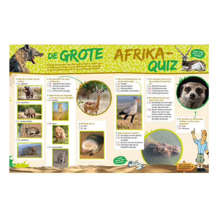 Boek specials nederland bv wild van freek op reis door afrika boek