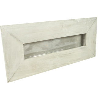 Wood wanddecoratie whitewash 51,5 cm | 5 stuks