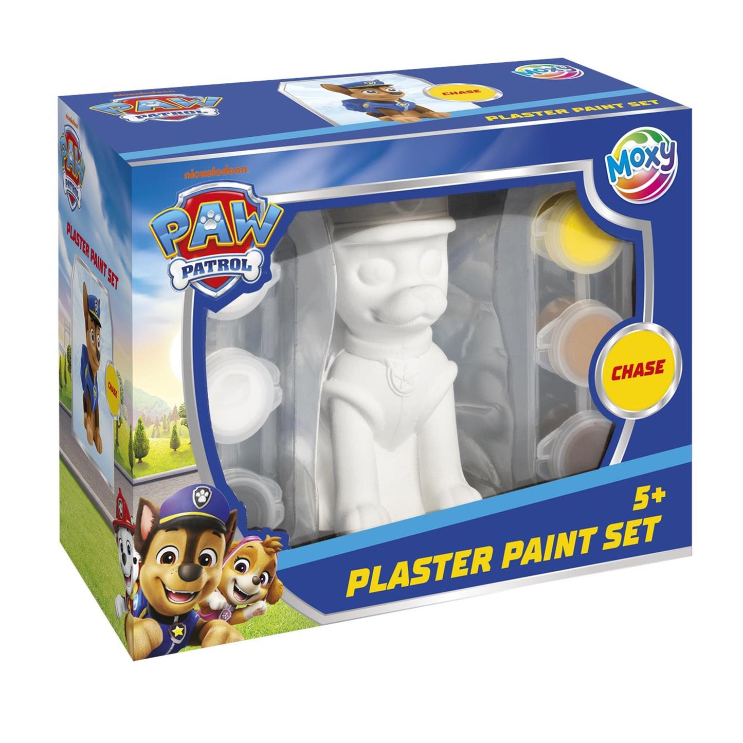 Moxy paw patrol gips gieten en schilderen